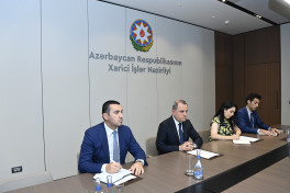 Azerbaijani FM met with EU Special Representative for the South Caucasus and crisis in Georgia