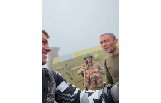 Foreign tourist in Armenia visits combat position and meets with soldiers, investigation launched-VIDEO 