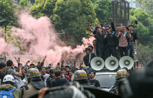 Tensions soar across Indonesia as protests against police erupt in multiple cities