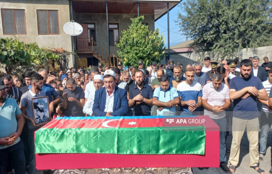 Remains of Azerbaijani serviceman who went missing laid to rest in Gakh district-UPDATED 