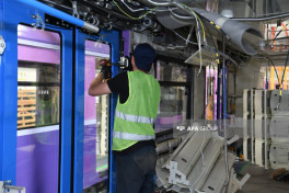 Azerbaijan brings 20 new generation wagons to Baku Metropolitan -PHOTO 