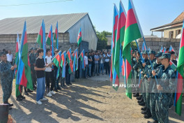 Remains of Azerbaijani serviceman who went missing laid to rest in Gakh district-UPDATED 