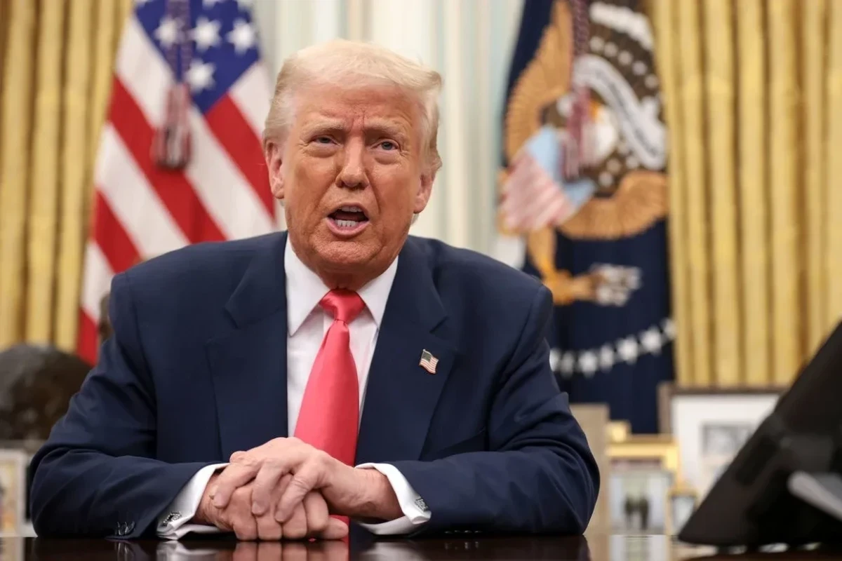 Donald Trump, US president