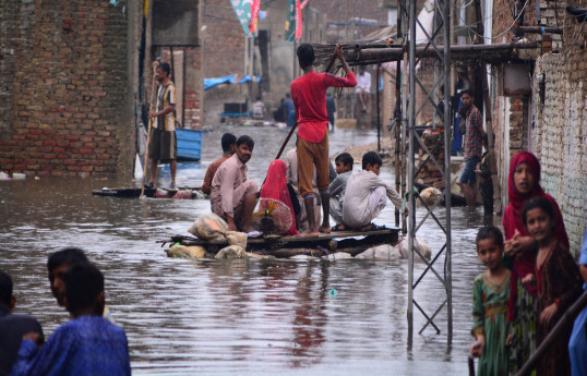 Nearly half a million people displaced as monsoon floods hit Pakistan