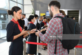 First passenger train departed from Baku to Aghdam arrives in desination - PHOTO -UPDATED 