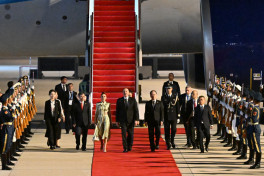 President of Azerbaijan Ilham Aliyev arrived in China for a working visit