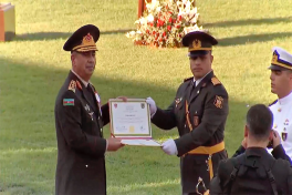 Azerbaijan Defense Minister attends graduation ceremonies of Turkish military academies