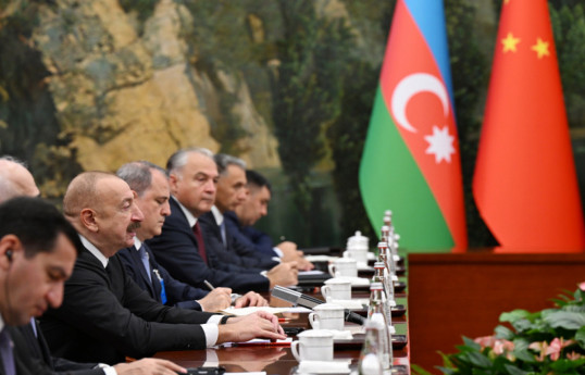 President Ilham Aliyev: Azerbaijan supports China's position on Taiwan, Hong Kong and Xinjiang Uyghur Autonomous Region issues