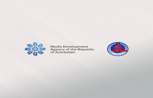Memorandum signed between Azerbaijan's Media Development Agency and Xinhua News Agency