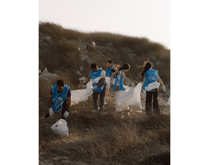 Leyla Aliyeva and Arzu Aliyeva participate in cleanup campaign in Bilgah