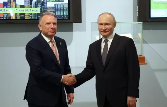 US President’s Special Envoy, Steve Witkoff and Vladimir Putin, Russian President