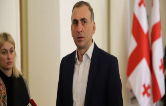 Aleko Eliashvili, one of the leaders of the opposition "Strong Georgia" coalition