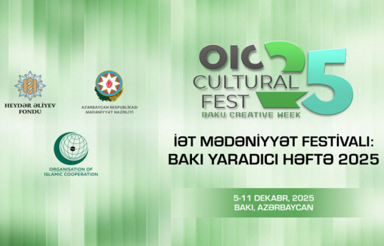 Heydar Aliyev Foundation becomes partner of “OIC Cultural Festival: Baku Creative Week 2025”