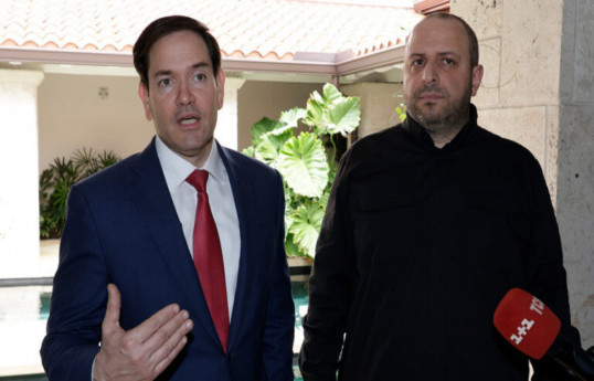 US Secretary of State Marco Rubio, Secretary of the National Security and Defense Council of Ukraine Rustem Umerov