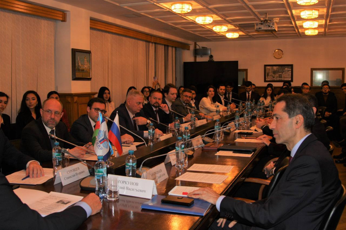 Azerbaijan–Russia relations discussed at MGIMO roundtable in Moscow -PHOTO 