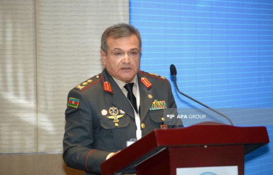 Lieutenant General Azer Aliyev, Chief of the Main Operations Department of the Ministry of Defense