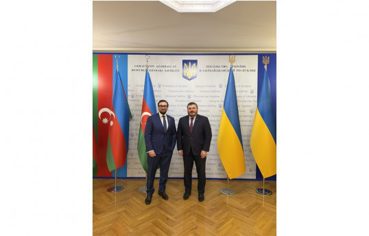 Alexander Vinnikov, Head of NATO’s Office in the South Caucasus and mbassador of Ukraine to Azerbaijan, Yuriy Husyev