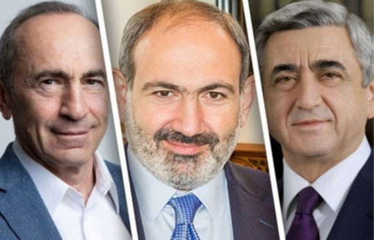 Robert Kocharyan, Nikol Pashinyan, Serzh Sargsyan
