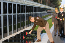 U.S. Brigadier General Chris McKinney arrives in Azerbaijan -PHOTO 