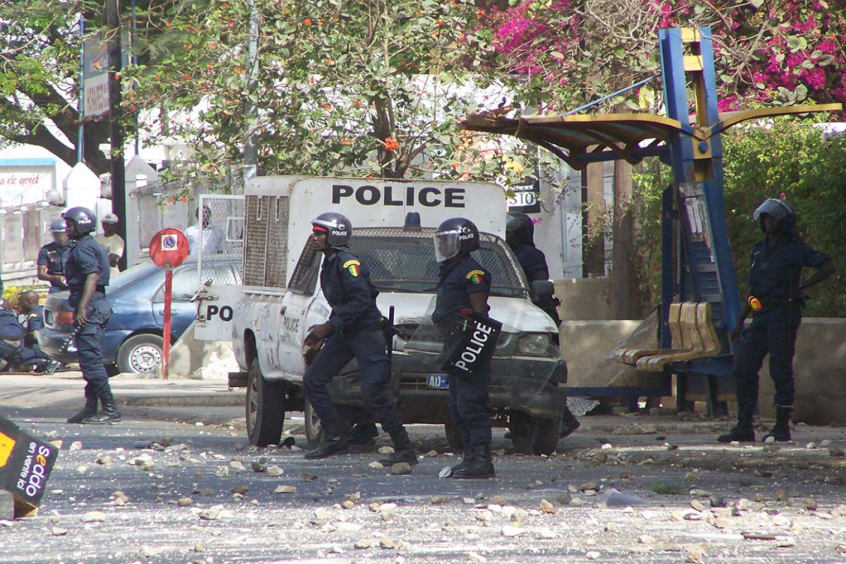 Clashes between police and students occurred in Dakar