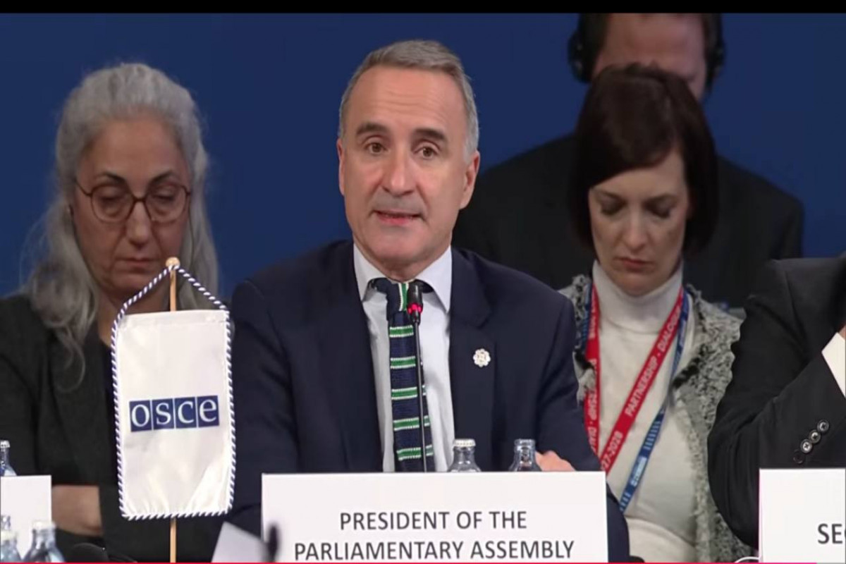 Pere Joan Pons Sampietro, President of the OSCE Parliamentary Assembly (PA)