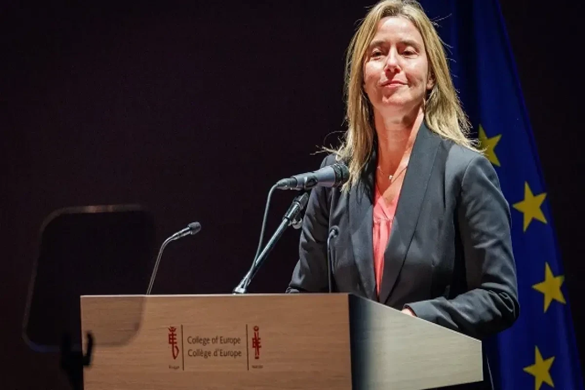 Former EU foreign policy chief Federica Mogherini