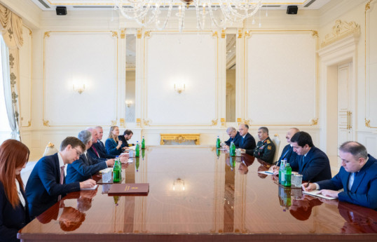 President Ilham Aliyev received Minister of State for Defence of United Kingdom