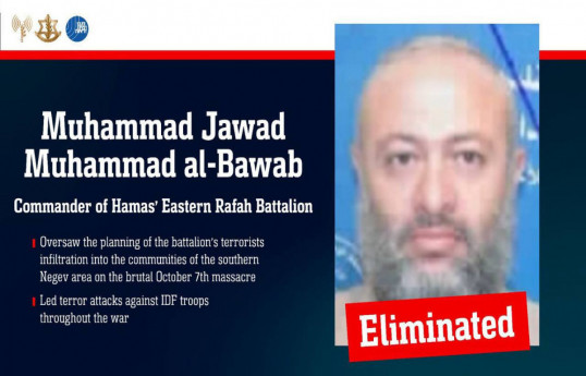 IDF confirms Hamas battalion commander and deputy who helped plan Oct. 7 killed, with 2 others