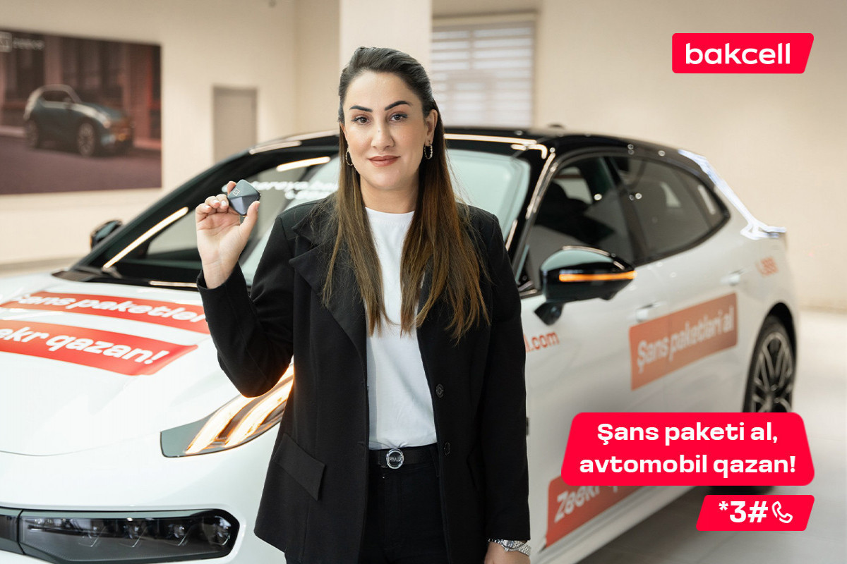 The 9th luxury car was won by Leyla Fataliyeva!