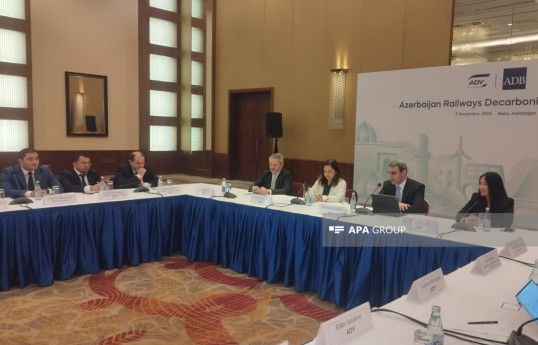 ADY's share in total emissions in the country is less than 0.5% -  Chairman of Azerbaijan Railways CJSC