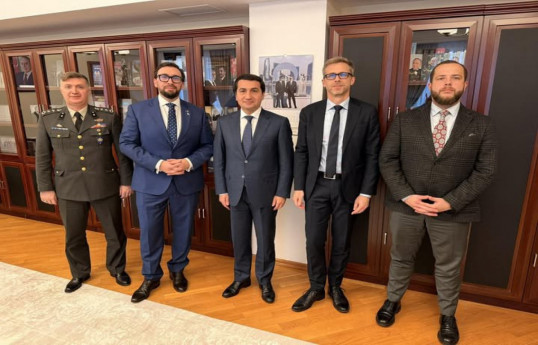 Assistant to President Hikmat Hajiyev met with Head of NATO Liaison Office in Tbilisi