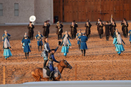 Azerbaijan’s Karabakh horses and national ensemble captivate audience in Abu Dhabi -VIDEO 