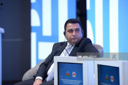 Panel session held at Azerbaijan–Georgia Media Forum in Baku