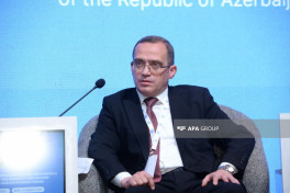 Panel session held at Azerbaijan–Georgia Media Forum in Baku