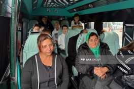 Azerbaijan sends former IDPs to Horovlu village in Jabrayil district, families receive house keys -PHOTO -UPDATED 
