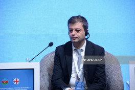 Next panel session held at Azerbaijan-Georgia Media Forum -PHOTO 