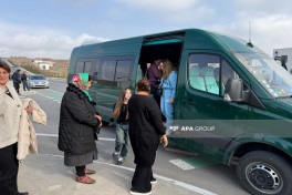 Azerbaijan sends former IDPs to Horovlu village in Jabrayil district, families receive house keys -PHOTO -UPDATED 