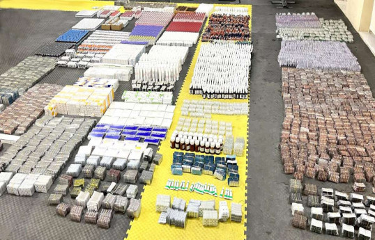 Large quantity of medicines hidden in potato cargo seized at Customs-PHOTO 