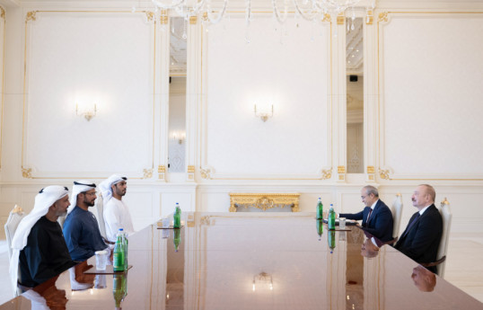 President Ilham Aliyev received heads of several UAE companies-UPDATED 