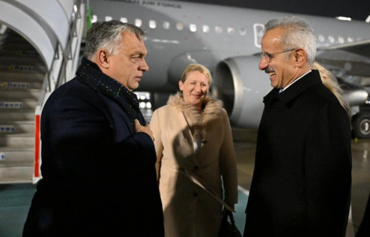 Hungarian PM is on a visit to Türkiye