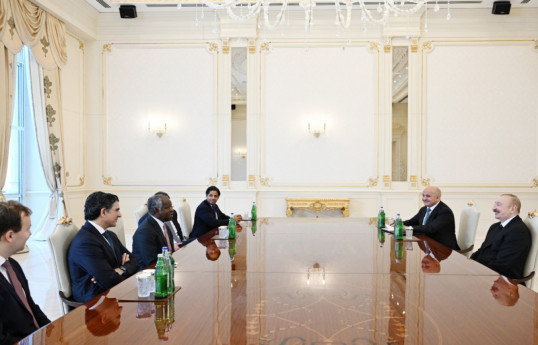 President Ilham Aliyev received CEO of Global Infrastructure Partners