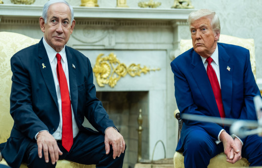 Israeli Prime Minister Benjamin Netanyahu,  U.S. President Donald Trump