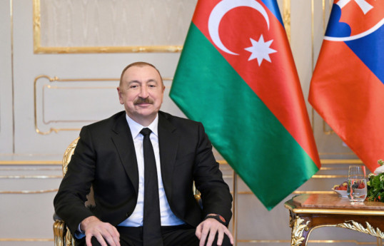 President of Azerbaijan Ilham Aliyev