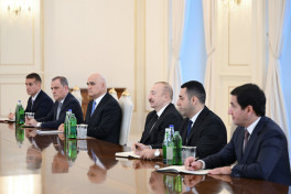 President Ilham Aliyev received delegation led by Iranian Foreign Minister