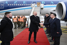 President of Azerbaijan Ilham Aliyev arrived in Slovakia for official visit