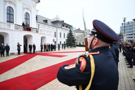 Official welcome ceremony was held for President Ilham Aliyev in Bratislava