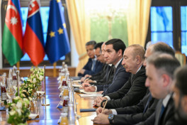 President of Azerbaijan Ilham Aliyev held expanded meeting with President of Slovakia in Bratislava-PHOTO -UPDATED 