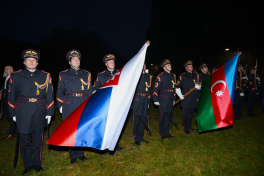 Presidents of Azerbaijan and Slovakia visited Gate of Freedom Memorial in Bratislava