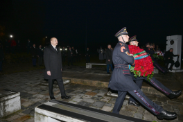 Presidents of Azerbaijan and Slovakia visited Gate of Freedom Memorial in Bratislava