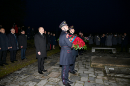 Presidents of Azerbaijan and Slovakia visited Gate of Freedom Memorial in Bratislava